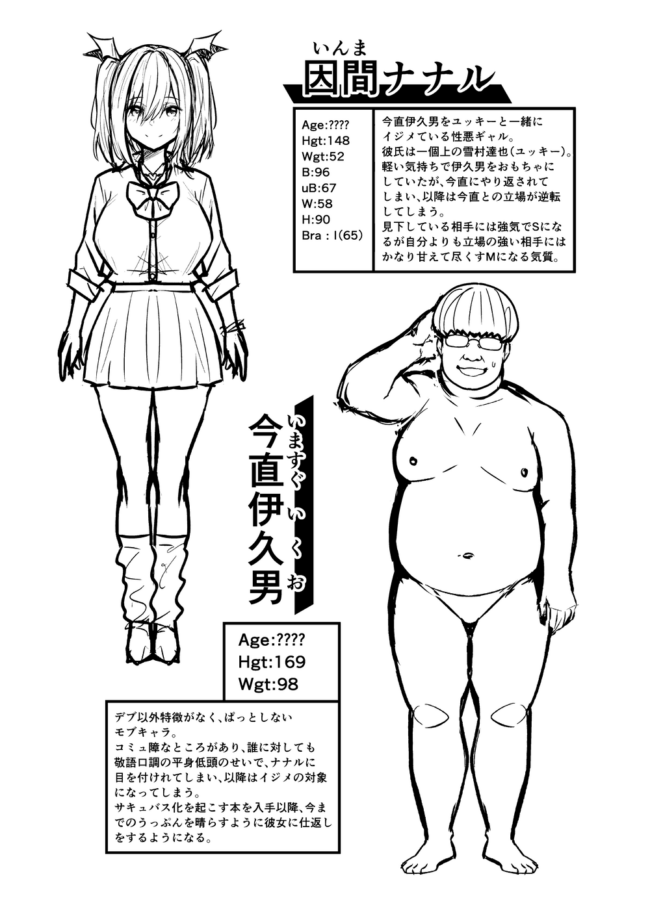 巨乳の制服ＪＫの格好したサキュバスが乱交中出し輪姦セックス【エロ漫画】(52)